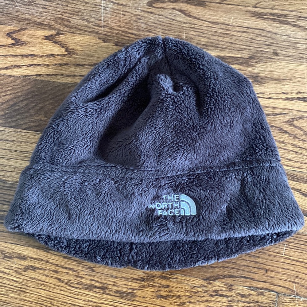 Brown North Face Beanie